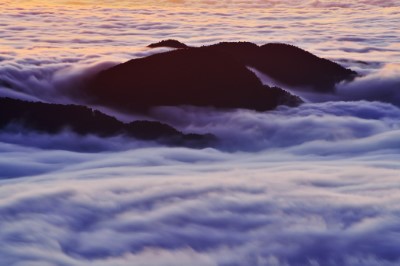 秋季來阿里山還有機會看到美麗壯闊的雲海(黃源明 攝)